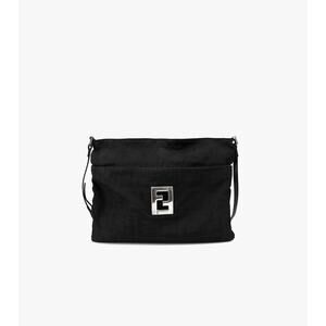 FENDI Black Zucca Crossbody Bag A-A23558